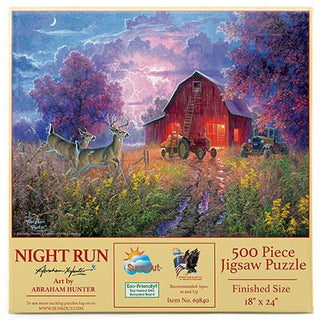Sunsout Puzzle 500pc Night Run