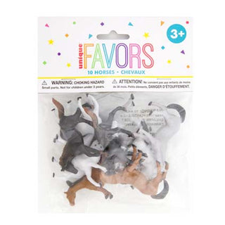 Party Favours Horse Figure 10pk