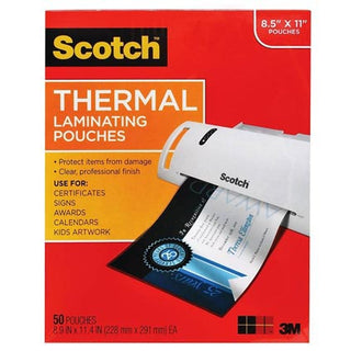 Thermal Pouches Letter Size 20Pk