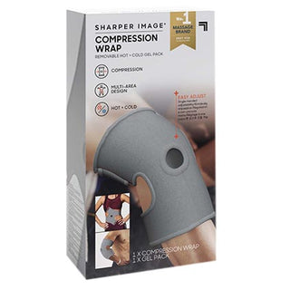 Compression Wrap With Removable Hot and Cold Gel Pack