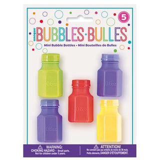 Party Favors Mini Bubble Bottles