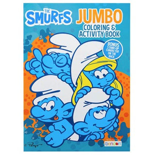Colouring Book 80Pg Smurf