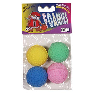 Catit Foamies Sponge Golf Balls 4pk