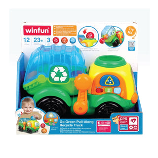 Winfun Go Green Pull Along Recycle Truck