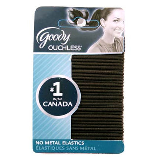Goody Ouchless Small Thin Elastics Black D6