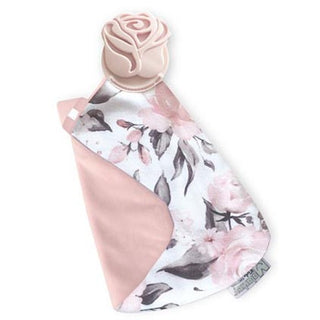 Malarkey Kids MunchIt Blanket Cozy Teether Rosie Posie