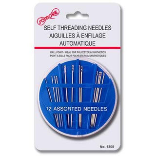Symak Self Threading Needles 12pk