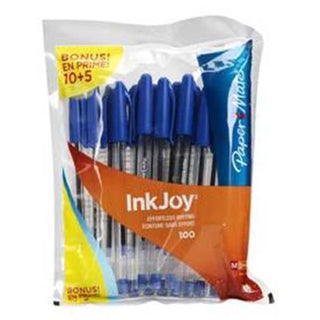 Paper Mate Inkjoy Ballpoint Pen Business Colours 10pk