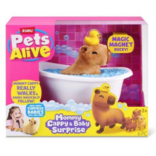 Pets Alive Mommy and Baby Surprise Series 1 Mommy Capybara and Baby Surprise Window Box