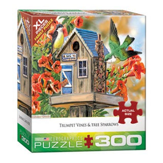 Puzzle Birds Janene Grende 300pc Asst
