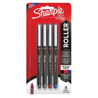 Sharpie Pen Rollerball Business Colours 4pk