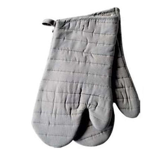 G Pro Solid Oven Mitts Pair Grey