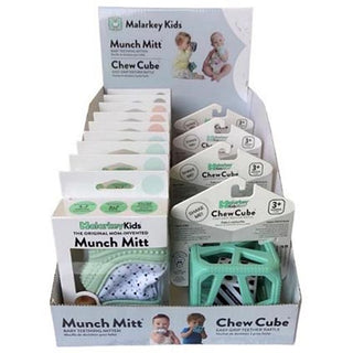 Malarkey Kids Munch Mitt and Chew Cube Starter Pack 13pcs D1