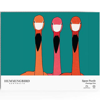Puzzle Flamingo Trio 1000pc