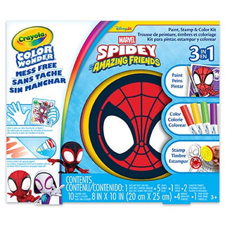Crayola Color Wonder 3in1 Spidey and His Amazing Friends Kit