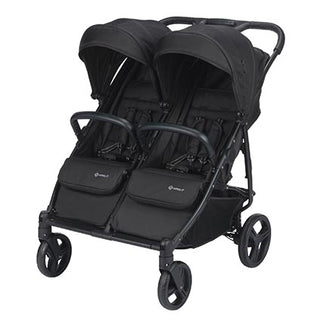 Safety 1St Double Duo Stroller New Black