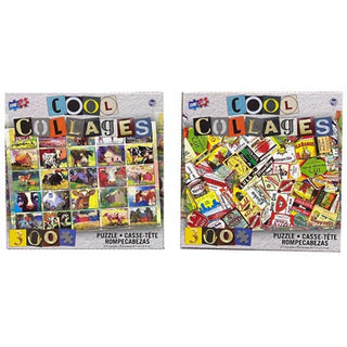 Puzzle Cool Collages 300pc Asst