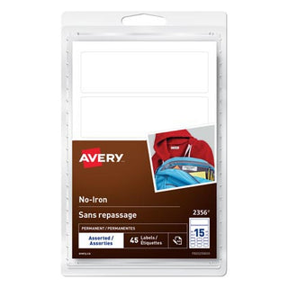 Avery No Iron Clothing Labels