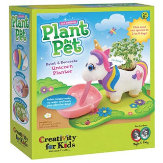 Creativity For Kids Self Watering Plant Pet Unicorn
