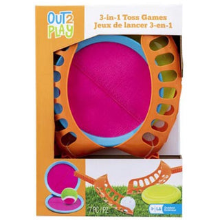 Out 2 Play 3 In 1 Combo Set Toss Games