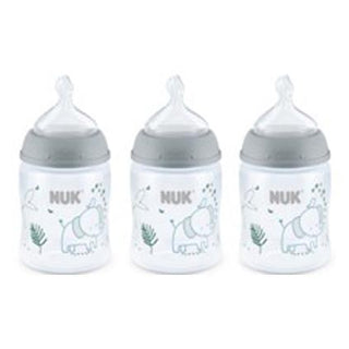Nuk Smooth Flow Woodland Elephants 5oz 3pk D4
