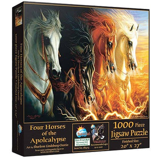 Sunsout Puzzle 1000pc Four Horses of the Apocalypse