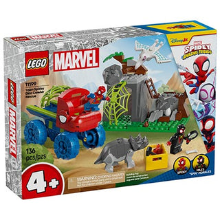Lego Spidey Team Spidey Dino Crawler Rescue 136pcs