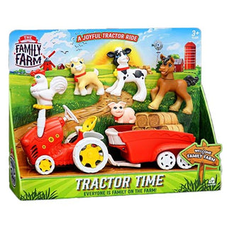 Family Farm Tractor Time