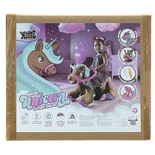 Xootz 6V Unicorn Ride On - Brown