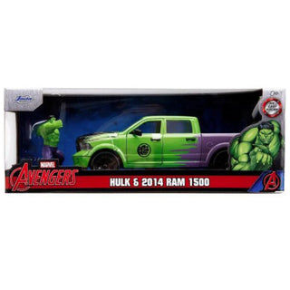 1:24 HWR 2014 Ram 1500 W/Hulk Figure