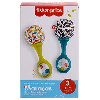 Fisher Price Rattle N Rock Maracas Blue Refresh