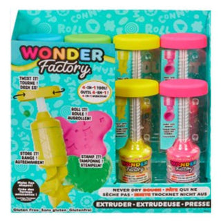 Wonder Factory Never Dry Dough Extruder Asst CDU6
