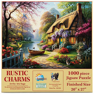 Sunsout Puzzle 1000pc Rustic Charms