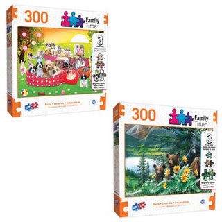 Puzzle Family Time 300pc Asst