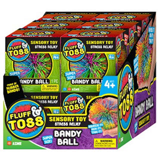 Sensory Toy Fluff and Toss Bandy Ball CDU12