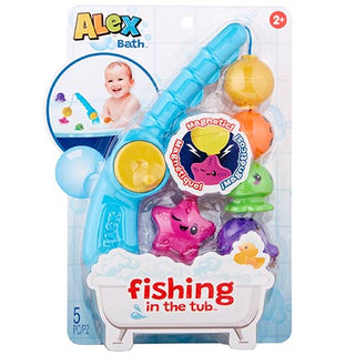 Alex Bath Fishing In The Tub