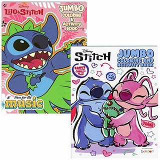 Coloring Book 80pg Stitch Asst