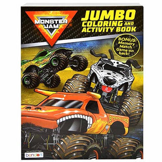 Coloring Book 80pg Monster Jam