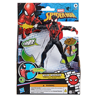 Marvel Spiderman Action Fx 6in Miles Morales Figure