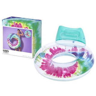 Bestway Tie Dye Deluxe Swim Tube 46.5In