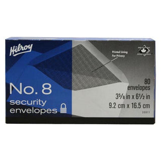 Hilroy Security Envelopes 8 50pk