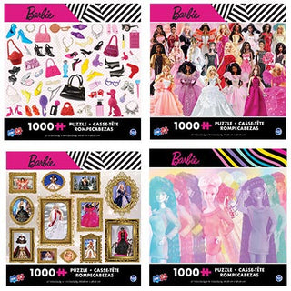 Puzzle Barbie Adult Collection 1000pc Asst