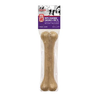 Dogit Pressed Rawhide Bone 8in