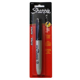 Sharpie Marker Super Black Fine Point