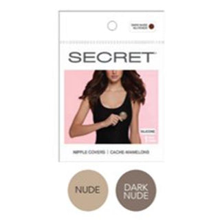 Secret 43215A Silicone Nipple Cover Dk.Nude OS D3