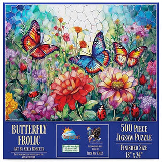 Sunsout Puzzle 500pc Butterfly Frolic