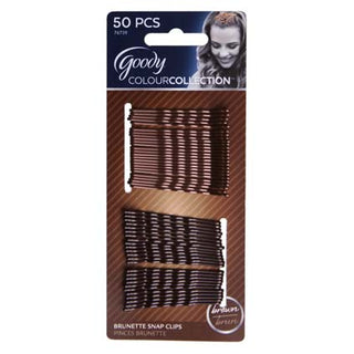 Goody Color Metallic Finish Bobby Pin 50pcs Brunette D3