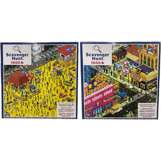 Puzzle Scavenger Hunt 1000pc Asst