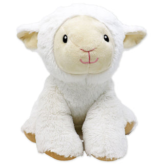 Plush Sitting Animals 12In White Lamb