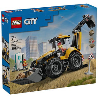 Lego City Yellow Backhoe Loader